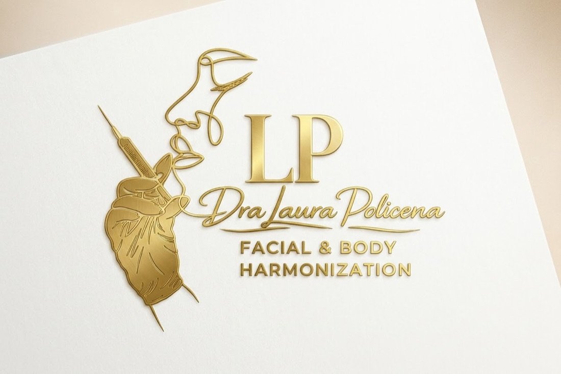 Identidade Dra. Laura Policena — Facial & Body Harmonization